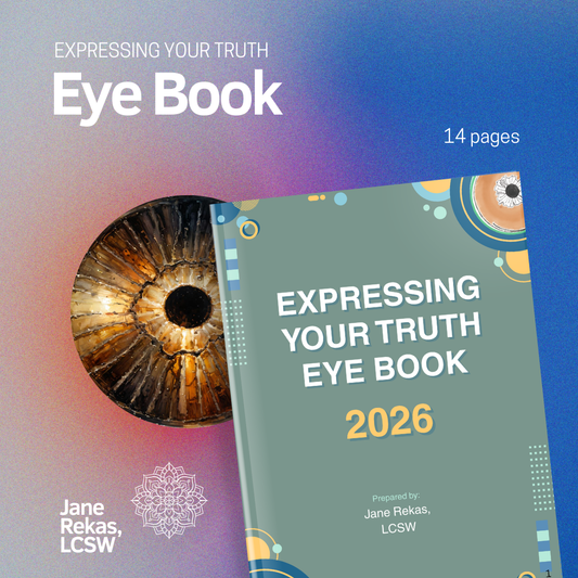 Expressing Your Truth Eye Book
